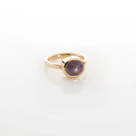 Ring aus Gold  mit Sternsafir